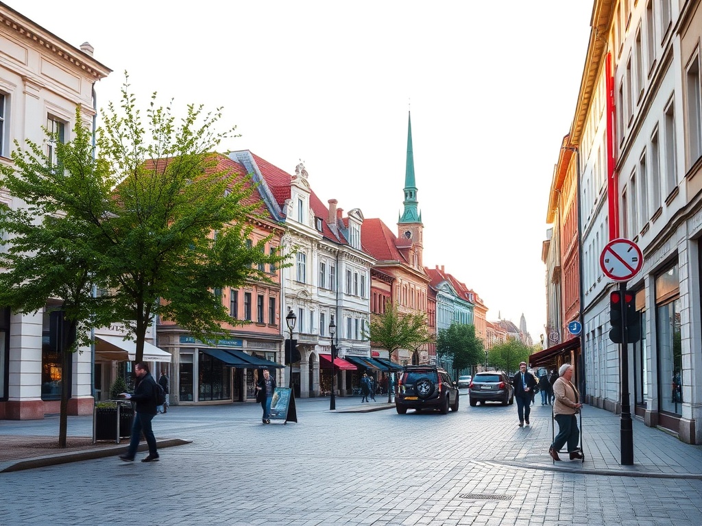 Plakat informacyjny o Budżecie Obywatelskim Koszalin i majówkowych atrakcjach